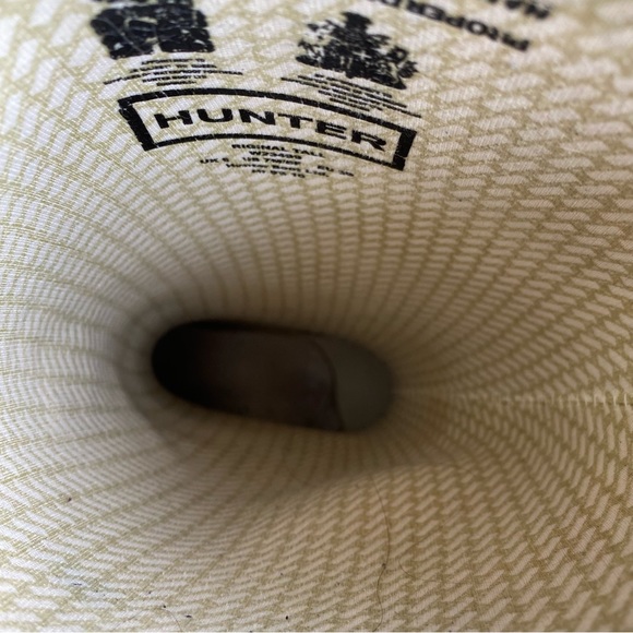 Hunter Tall Red Rain Boots with buckles - Picture 4 of 10